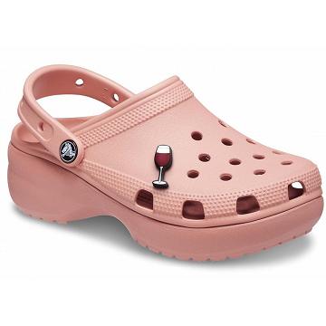 Crocs Classic Platform Clog Éktalpú Cipő Női Rózsaszín | HU 0645XYUF